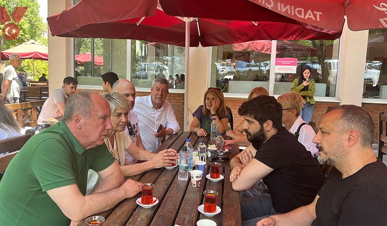 Muharrem İnce, Nihat Genç’i hastanede ziyaret etti