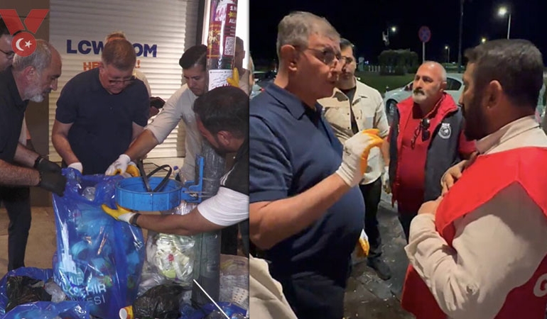 İzmir’de ‘çöp’ krizi! Başkan Cemil Tugay ile DİSK temsilcisi arasında tartışma