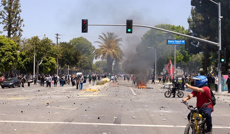 ABD karıştı: Trump’tan Los Angeles’taki protestolara ilişkin açıklama