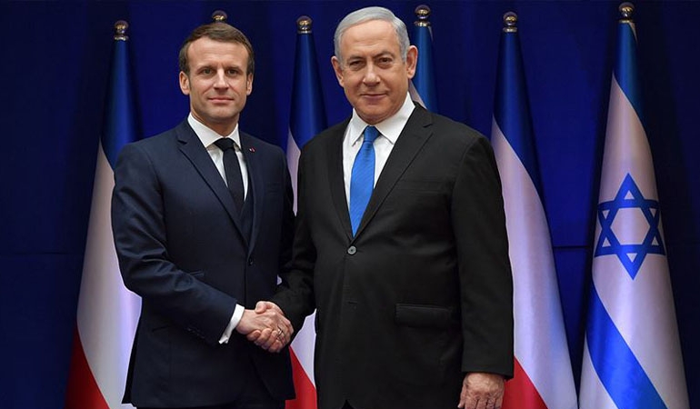 Fransa Cumhurbaşkanı Macron: İsrail’in savunmasına katkı sağlayabiliriz