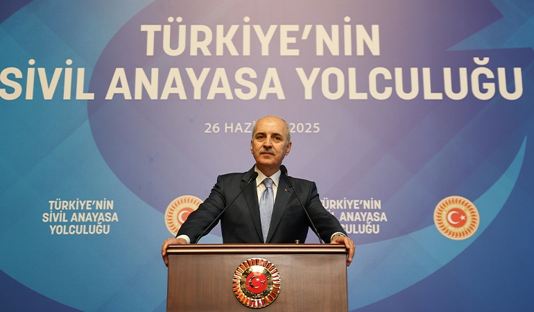 TBMM’de ‘yeni anayasa’ toplantısı… Numan Kurtulmuş’tan dikkat çeken ‘tank’ çıkışı