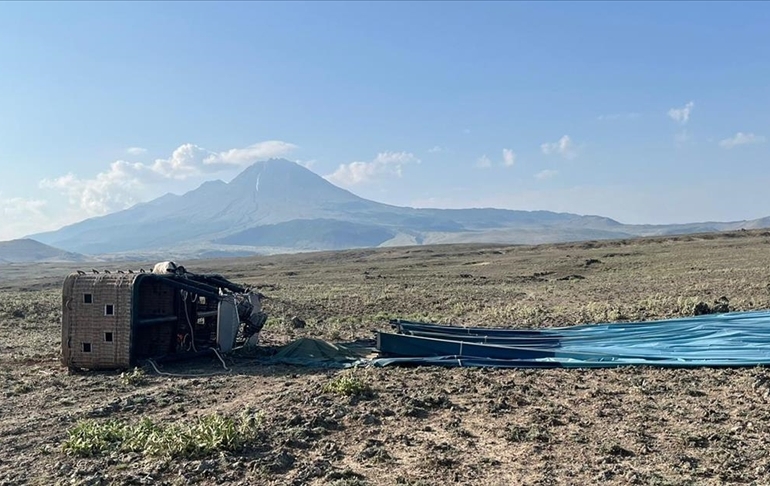 Aksaray’da 2 sıcak hava balonu düştü: Ölü ve yaralılar var
