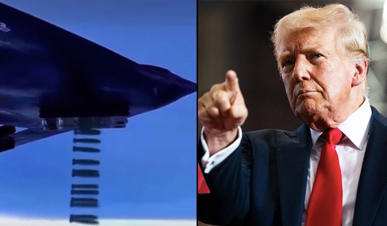 Trump’tan İran’a şarkılı gönderme: B-2 uçağının videosunu paylaştı