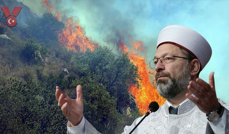 Diyanet ‘yangınlardan korunmak’ için dua okuyacak