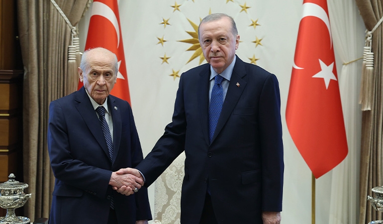 Erdoğan ile Bahçeli arasında sürpriz buluşma