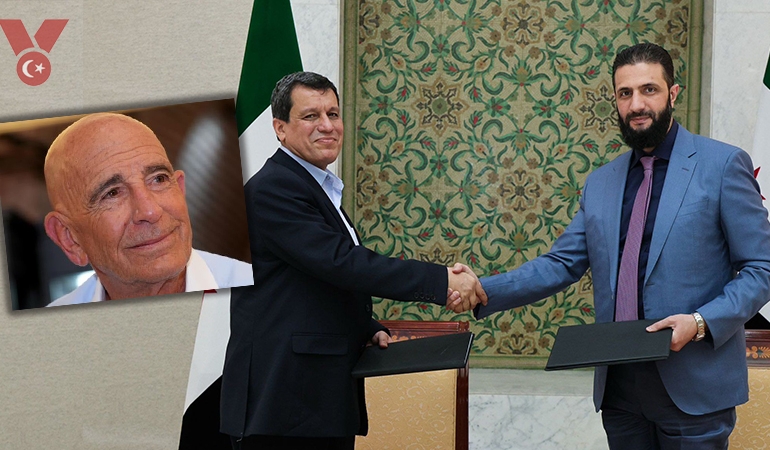Şam’da ‘federasyon’ zirvesi: Tom Barrack, Ahmed Şara ve Mazlum Abdi masada!