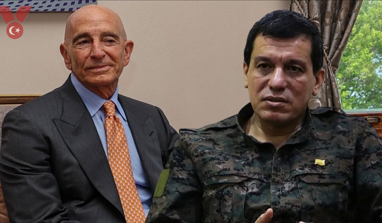 ABD’nin Ankara Büyükelçisi Barrack, YPG elebaşı Mazlum Abdi ile buluştu