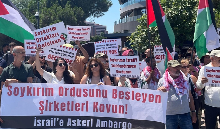 İstanbul’da İsrail protestosuna gözaltı
