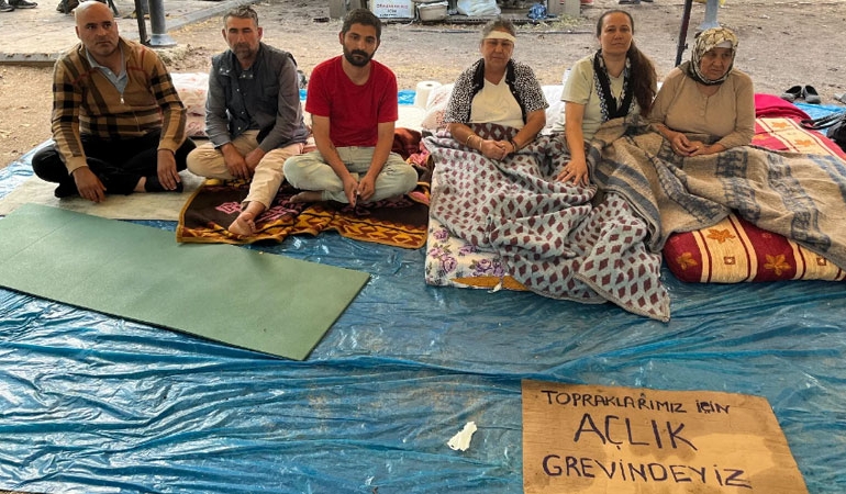 Açlık grevindeki İkizköylülerden çağrı: Biz bitti demeden bitmez!