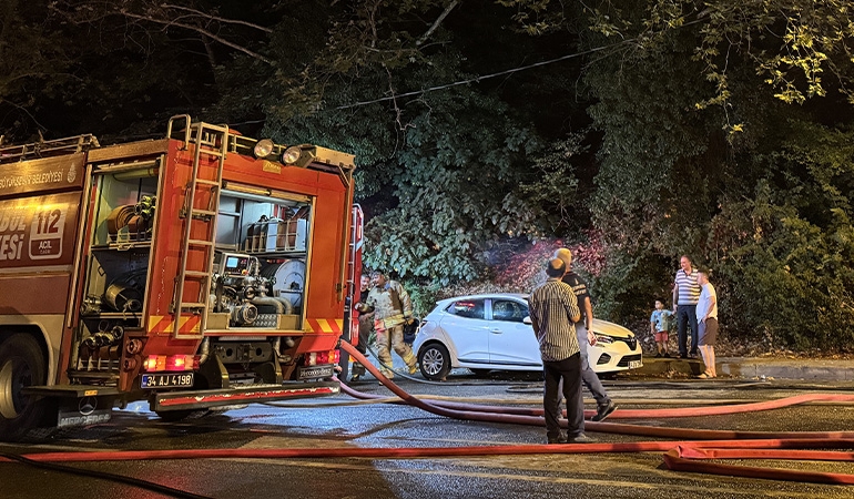 Beykoz’daki yangının çıkış nedeni belli oldu: 1 kişi gözaltında