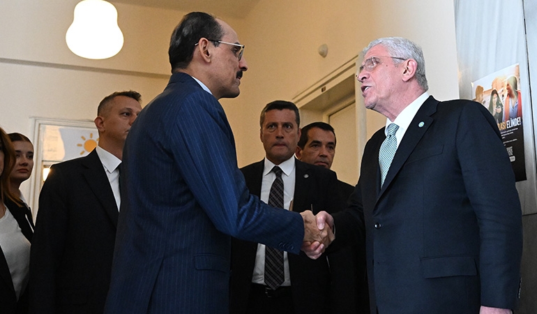 İbrahim Kalın ile görüşen Müsavat Dervişoğlu’ndan ilk açıklama: Duruşumuzu muhafaza ediyoruz