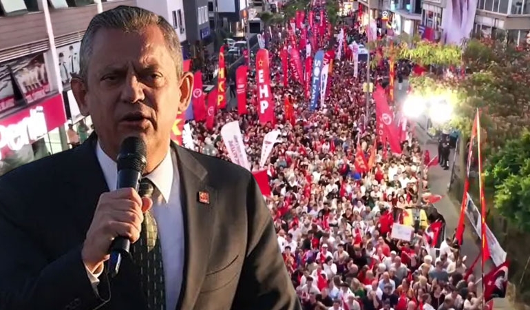 CHP’den Sancaktepe’de miting… Özel’den Erdoğan’a ‘ayakkabı kutusu’ göndermesi