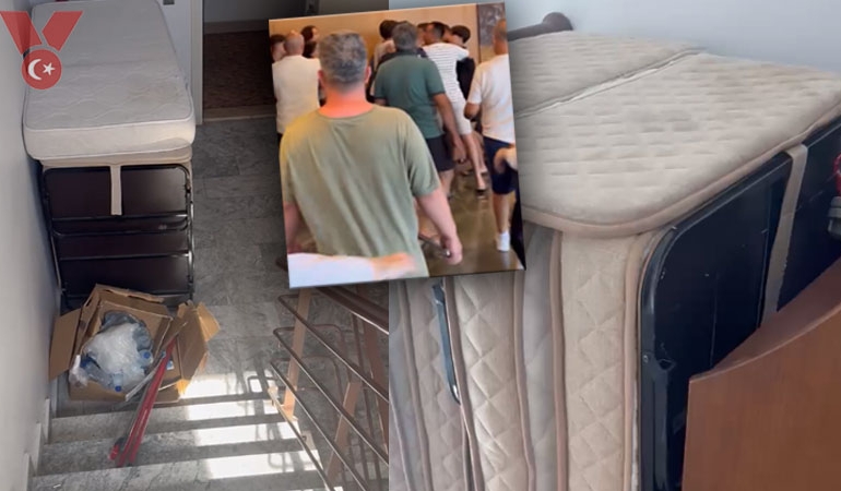 Kartalkaya faciası sonrası Seferihisar’da korkutan ihmal: Yangın merdivenine eşya istiflendi, kavga çıktı!