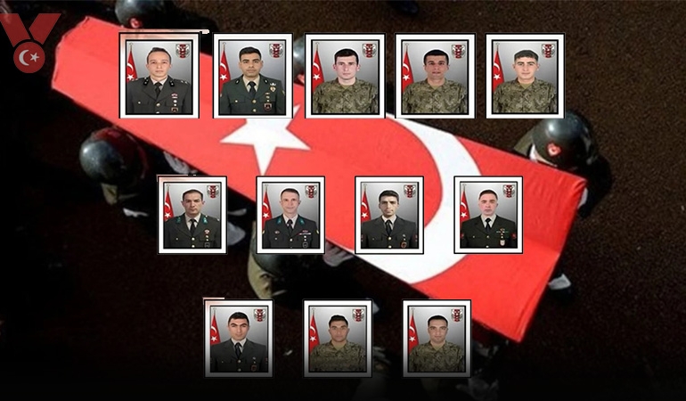 Pençe Kilit Harekatı’nda 12 şehit: İsimleri belli oldu