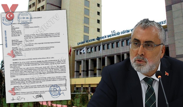İşte Bakan Işıkhan’ın kamu binasını yok pahasına kiralamasının belgesi…