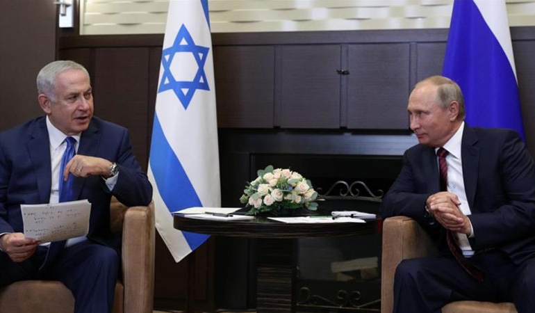 Putin, Netanyahu ile görüştü