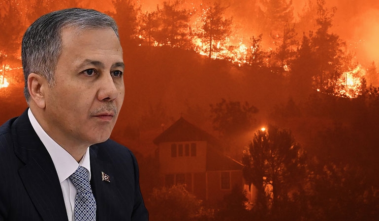 Bakan Yerlikaya, orman yangınlarıyla ilgili tutuklananların sayısını açıkladı