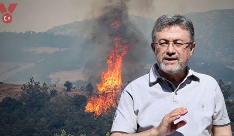 Orman yangınlarında son durumu açıklayan Bakan Yumaklı eleştirileri hedef aldı