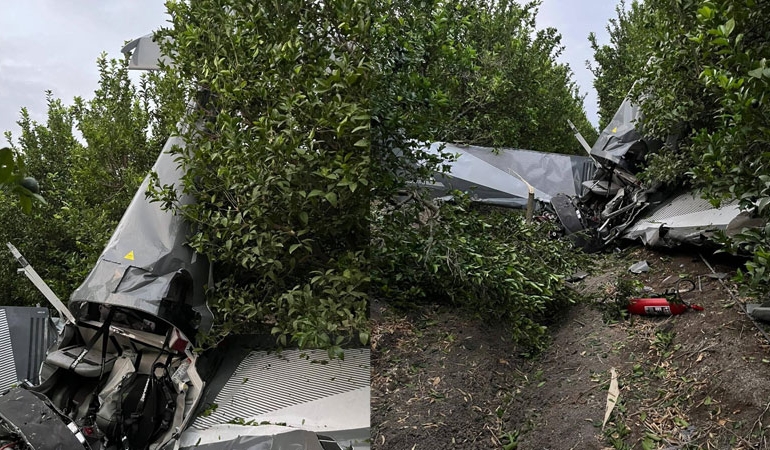 Adana’da eğitim uçağı düştü!