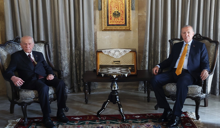 Erdoğan ve Bahçeli’den ‘Cumhur’da çatlak’ iddiaları sonrası ilk buluşma