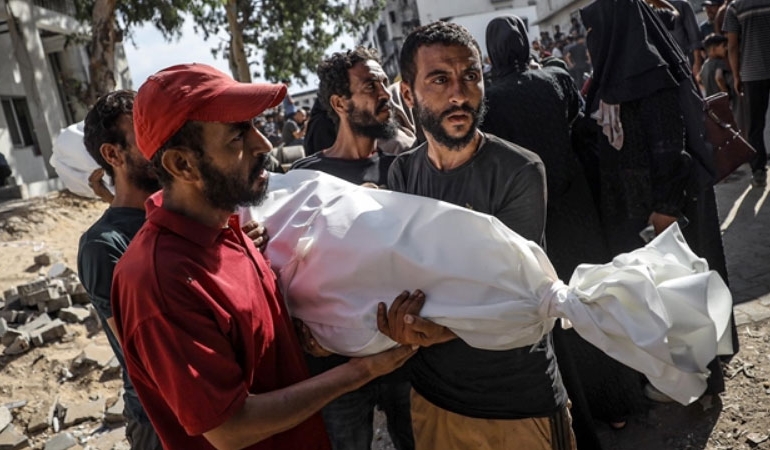Gazze Şeridi’nde son 24 saatte 5 kişi daha açlıktan hayatını kaybetti