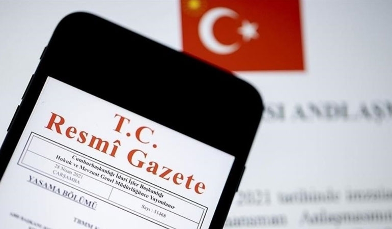 ‘Gazze’ kararı Resmi Gazete’de