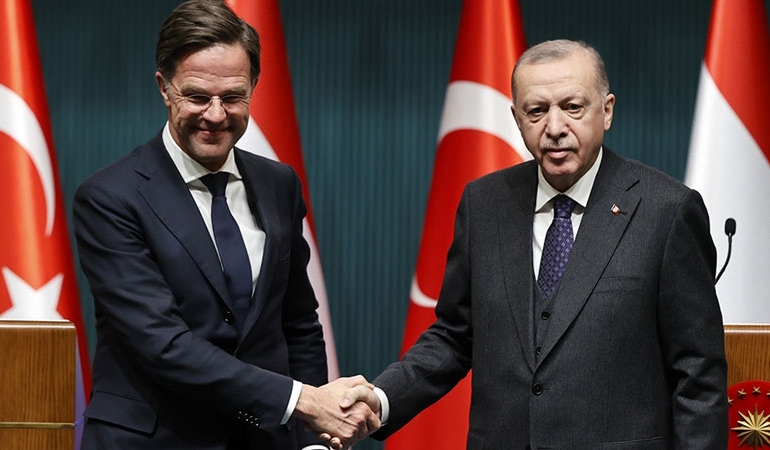 Erdoğan, NATO Genel Sekreteri Rutte ile görüştü