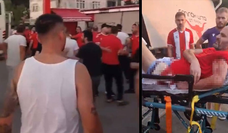 Samsunspor taraftarlarının mola verdiği lokantada silahlı kavga: Ölü ve yaralılar var!