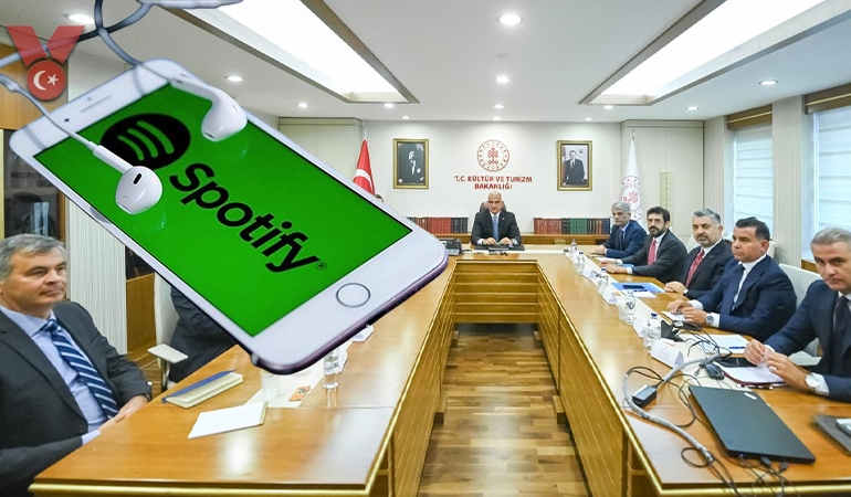 Bakan Ersoy, Spotify ile masaya oturdu: ‘İstanbul’da ofis’ kararı