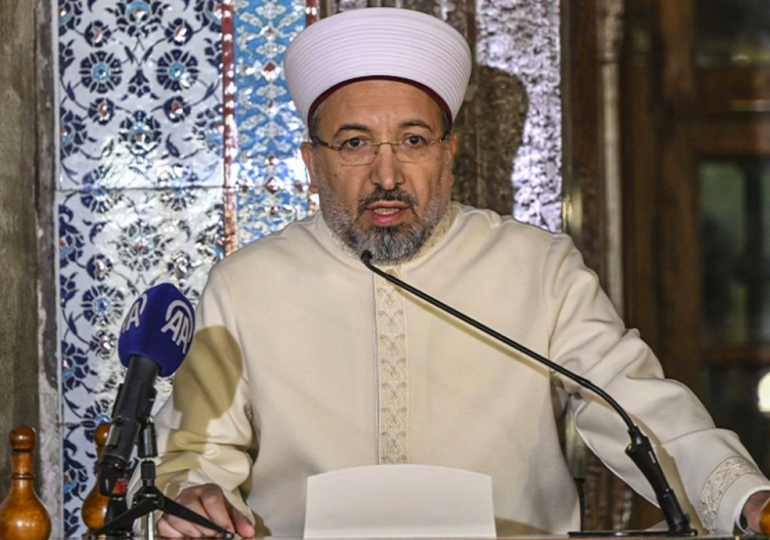 Diyanet’te yeni başkanla ilk hutbe… Konu: Ticaret ahlakı
