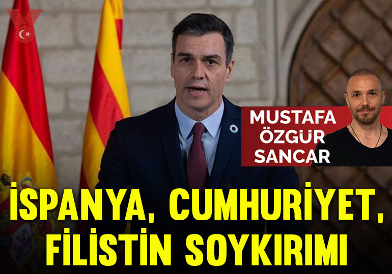 İspanya, cumhuriyet, Filistin soykırımı