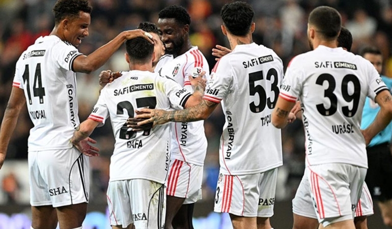 Beşiktaş erteleme maçında farka koştu