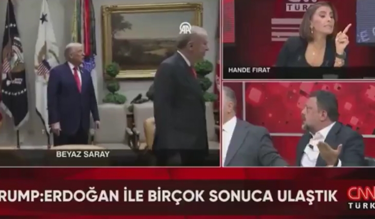 Erdoğan-Trump görüşmesi CNN Türk’te tartışma çıkardı… AKP’li isimden ‘sil baştan yenilenmeli’ çıkışı