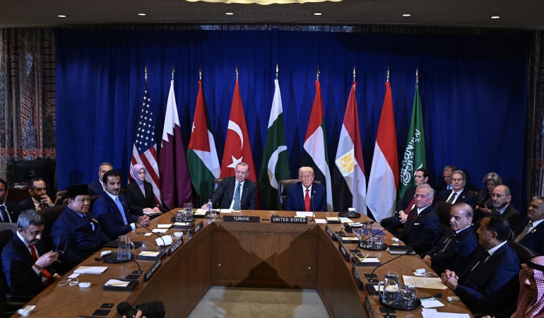 Türkiye ve 7 ülkeden Trump’ın Gazze planına ortak destek açıklaması