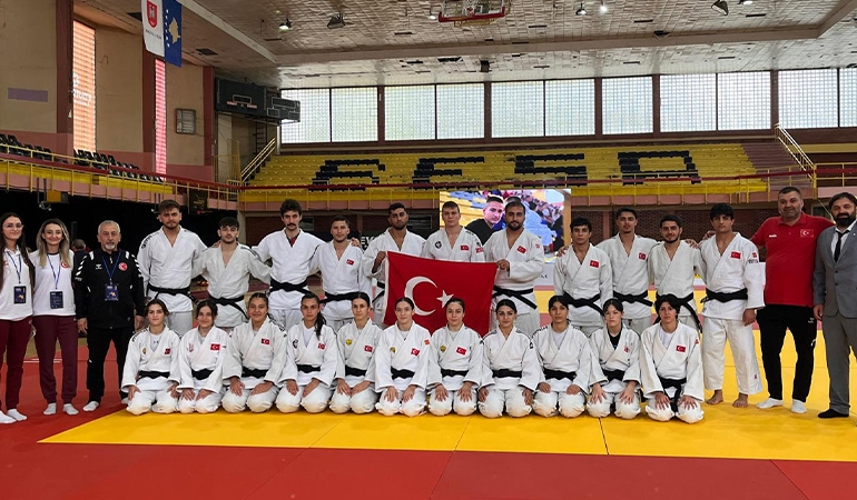 Milli judocular, Balkan Şampiyonası’nda 11 madalya kazandı