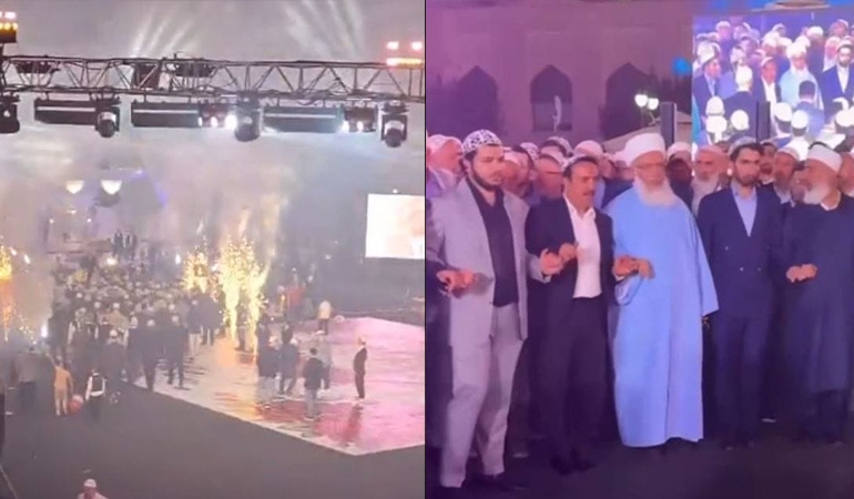 Menzil’den 3 gün 3 gece süren şatafatlı düğün! Tartışma çıktı…
