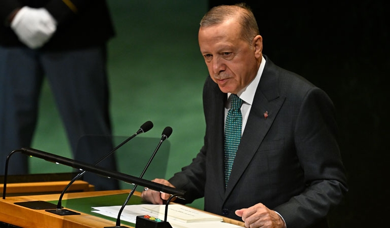 Erdoğan’dan BM kürsüsünde İsrail’e tepki