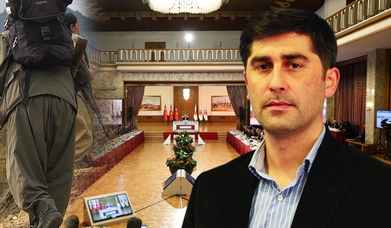 Bölücü komisyonda konuşan SETA Direktörü Yeşiltaş, PKK’lı teröristler için ‘entegrasyon’ istedi