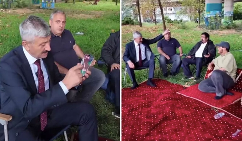 AKP’li belediye başkanı arsa alan Arapları tebrik etti: ‘Güle güle kullan’