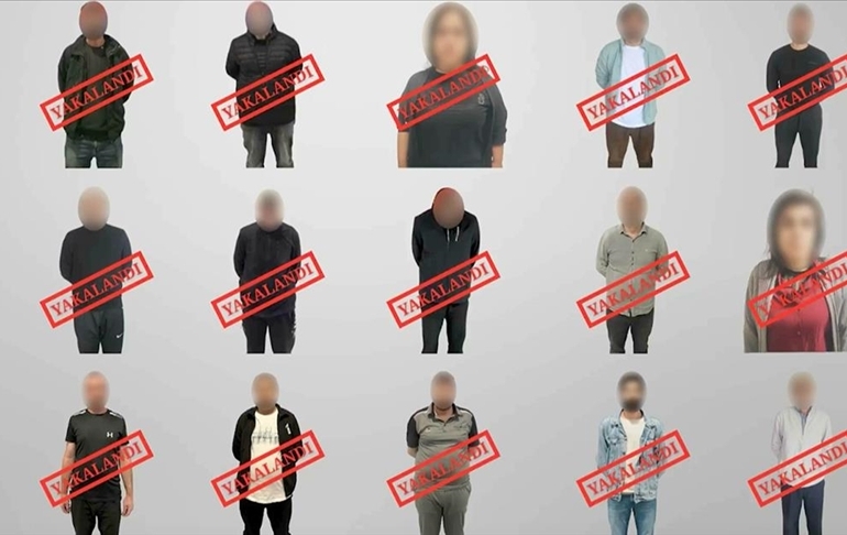 Yurt dışında yakalanan 15 suçlu Türkiye’ye getirildi