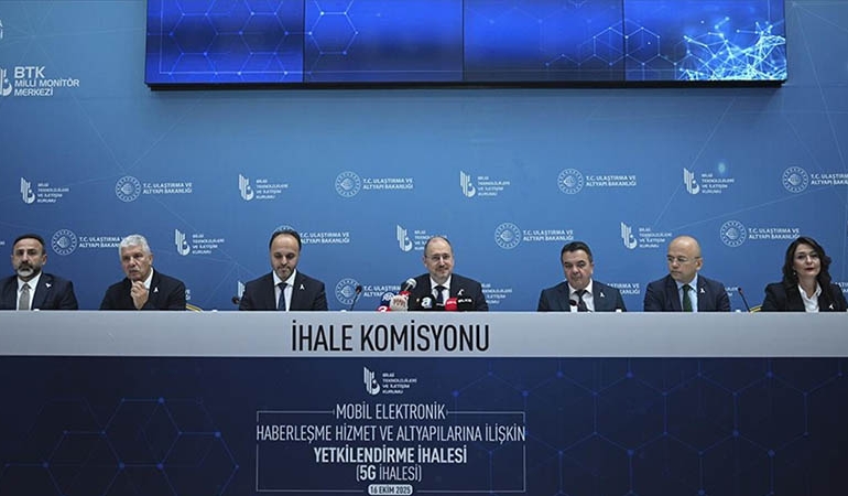 5G ihalesi tamamlandı