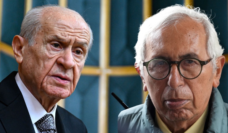 Bölücü komisyonda konuşan Oral Çalışlar’dan Bahçeli’ye övgüler