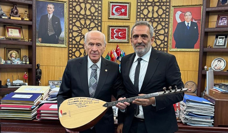 Yavuz Bingöl’den Bahçeli’ye ‘cemevi’ ziyareti
