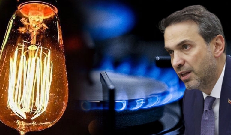 Doğal gaz ve elektriğe zam sinyali! Bakan Bayraktar nisan ayını işaret etti…