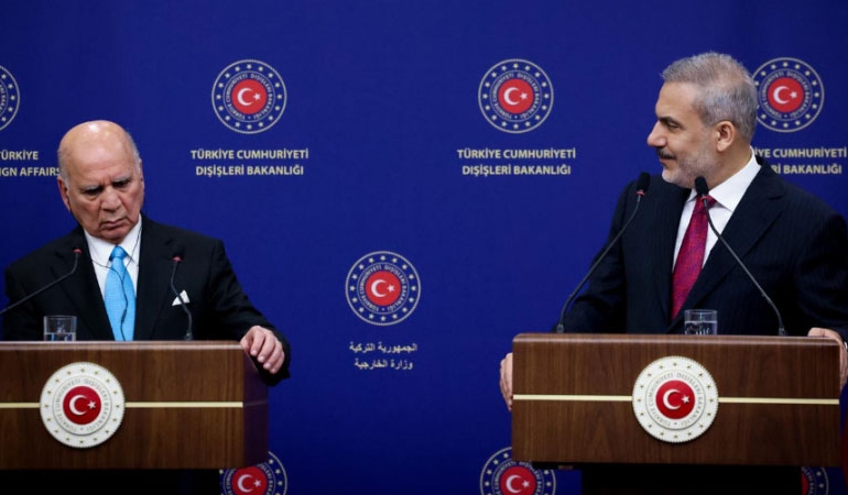 Iraklı mevkidaşıyla görüşen Hakan Fidan: ‘Dicle’nin suları hepimizin’
