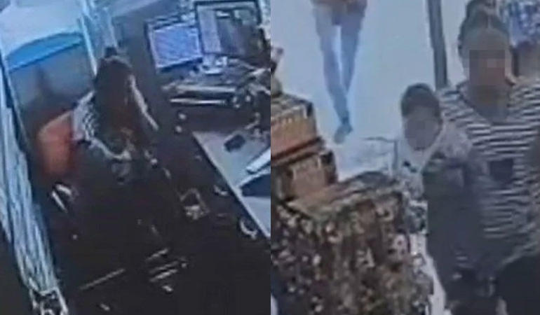 Kucağındaki bebeğe aldırmadan eski eşini bıçakladı