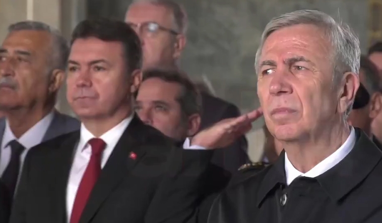 Soruşturma izni talep etmişti: Mansur Yavaş ile Başsavcı aynı karede