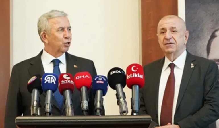 Ümit Özdağ’dan Mansur Yavaş’a destek ziyareti