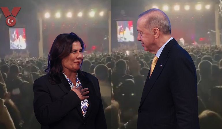 AKP’li Özlem Çerçioğlu konserde yuhalandı