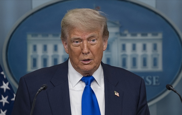 Trump’tan ‘Filistin’ sözleri: ‘Ben iki devlet hakkında konuşmuyorum’
